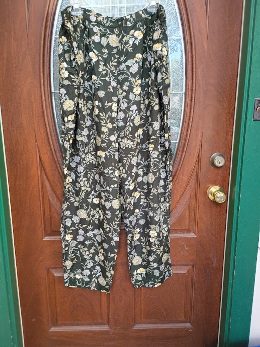 Lane Bryant Women's Wide Leg Floral Pants Size 22/24
